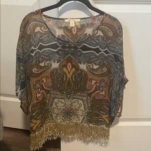 Miami Paisley Patterned Top